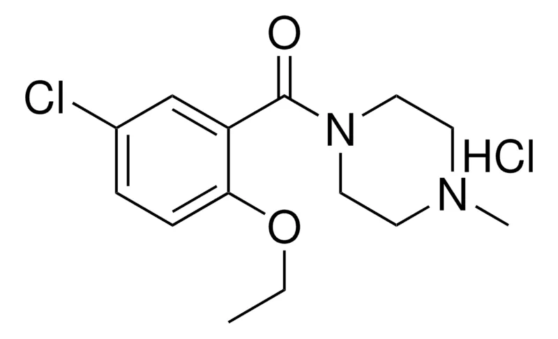 Sigma-Aldrich (5-CHLORO-2-ETHOXY-PHENYL)-(4-METHYL-PIPERAZIN-1-YL)-METHANONE, HYDROCHLORIDE,AldrichCPR