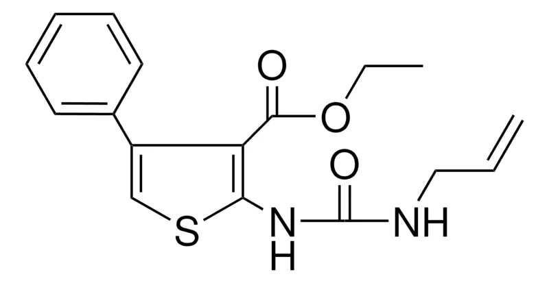 Sigma-Aldrich 2-(3-ALLYL-UREIDO)-4-PHENYL-THIOPHENE-3-CARBOXYLIC ACID ETHYL ESTER,AldrichCPR