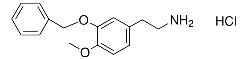 Sigma-Aldrich 2-(3-BENZYLOXY-4-METHOXY-PHENYL)-ETHYLAMINE, HYDROCHLORIDE,AldrichCPR