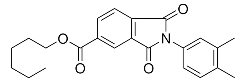 Sigma-Aldrich 2(3,4-DI-ME-PH)-1,3-DIOXO-2,3-DIHYDRO-1H-ISOINDOLE-5-CARBOXYLIC ACID HEXYL ESTER,AldrichCPR