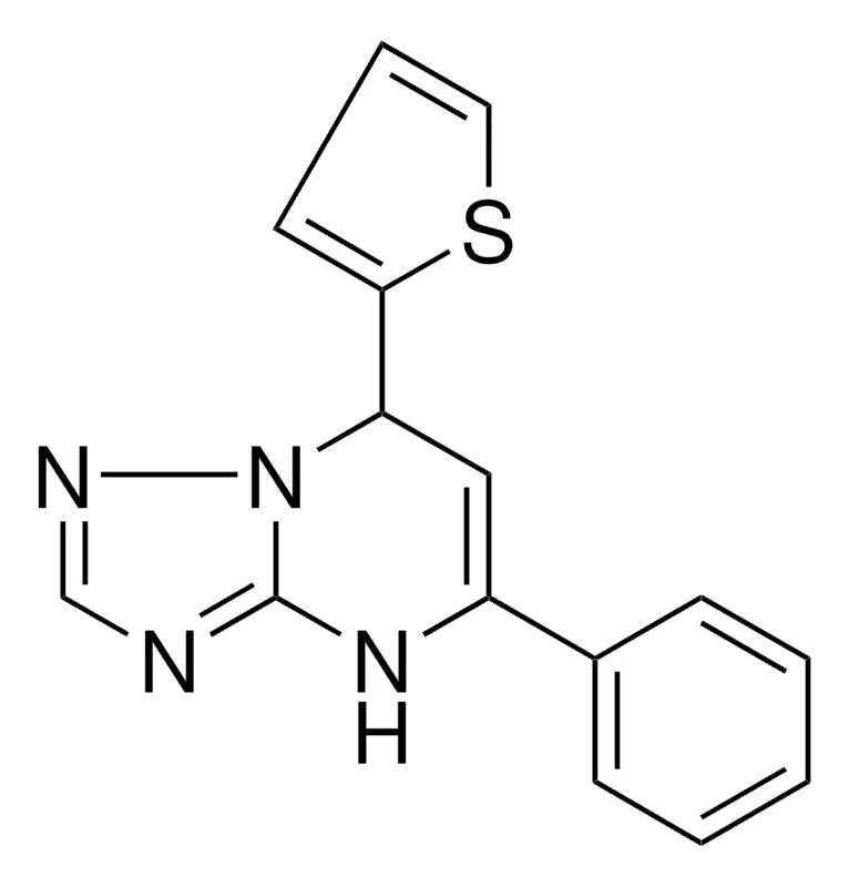 Sigma-Aldrich 5-PHENYL-7-THIOPHEN-2-YL-4,7-DIHYDRO-(1,2,4)TRIAZOLO(1,5-A)PYRIMIDINE,AldrichCPR