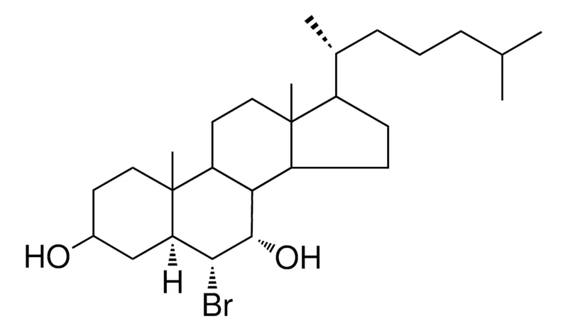 Sigma-Aldrich 6-ALPHA-BROMO-5-ALPHA-CHOLESTANE-3-BETA,7-ALPHA-DIOL,AldrichCPR