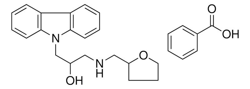 Sigma-Aldrich 1-CARBAZOL-9-YL-3-((4H-FURAN-2-YLMETHYL)-AMINO)-PROPAN-2-OL, BENZOATE，AldrichCPR