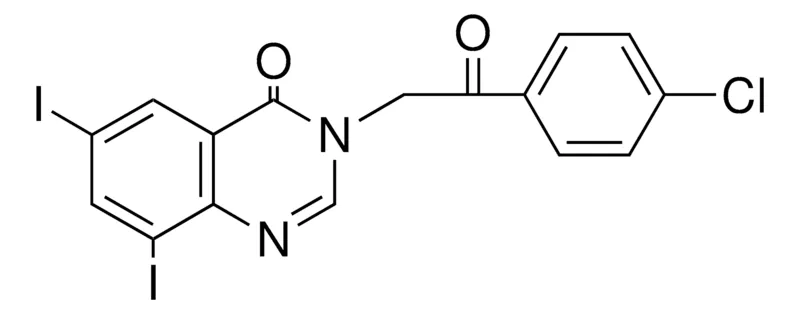 Sigma-Aldrich 3-(2-(4-CHLORO-PHENYL)-2-OXO-ETHYL)-6,8-DIIODO-3H-QUINAZOLIN-4-ONE,AldrichCPR
