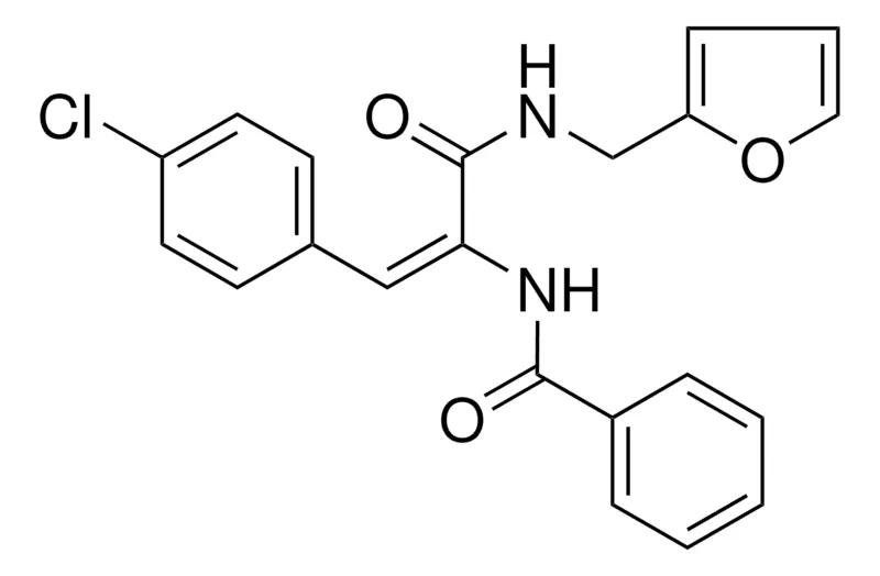 Sigma-Aldrich N-(2-(4-CHLORO-PHENYL)-1-((FURAN-2-YLMETHYL)-CARBAMOYL)-VINYL)-BENZAMIDE,AldrichCPR