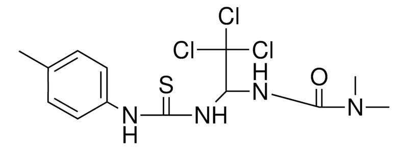 Sigma-Aldrich 1,1-DIMETHYL-3-(2,2,2-TRICHLORO-1-(3-P-TOLYL-THIOUREIDO)-ETHYL)-UREA,AldrichCPR