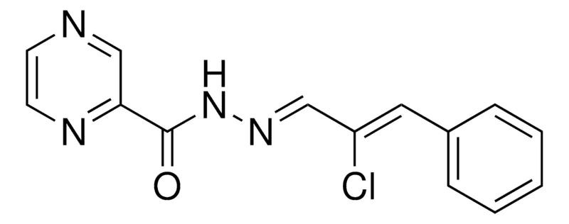 Sigma-Aldrich PYRAZINE-2-CARBOXYLIC ACID (2-CHLORO-3-PHENYL-ALLYLIDENE)-HYDRAZIDE,AldrichCPR
