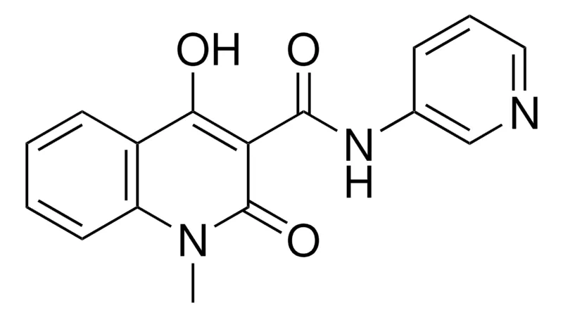 Sigma-Aldrich 4-HYDROXY-1-METHYL-2-OXO-N-(3-PYRIDINYL)-1,2-DIHYDRO-3-QUINOLINECARBOXAMIDE,AldrichCPR