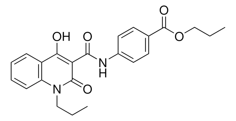 Sigma-Aldrich 4-((4-HO-2-OXO-1-PR-1,2-2H-QUINOLINE-3-CARBONYL)-AMINO)-BENZOIC ACID PR ESTER,AldrichCPR