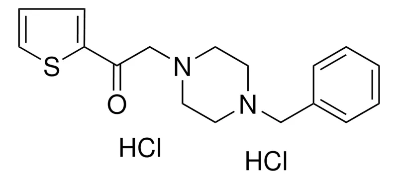 Sigma-Aldrich 2-(4-BENZYL-1-PIPERAZINYL)-1-(2-THIENYL)ETHANONE DIHYDROCHLORIDE,AldrichCPR