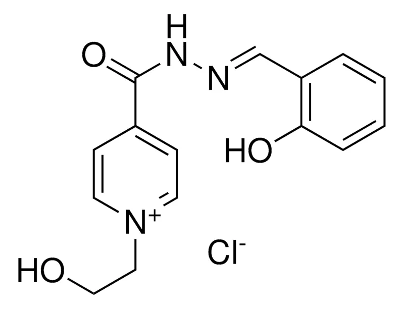 Sigma-Aldrich 4-(2-HO-BENZYLIDENE-HYDRAZINOCARBONYL)-1-(2-HYDROXY-ETHYL)-PYRIDINIUM, CHLORIDE，AldrichCPR