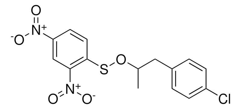 Sigma-Aldrich 2-(4-CHLOROPHENYL)-1-METHYLETHYL 2,4-DINITROBENZENESULFENATE,AldrichCPR