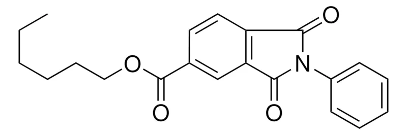 Sigma-Aldrich 1,3-DIOXO-2-PHENYL-2,3-DIHYDRO-1H-ISOINDOLE-5-CARBOXYLIC ACID HEXYL ESTER,AldrichCPR