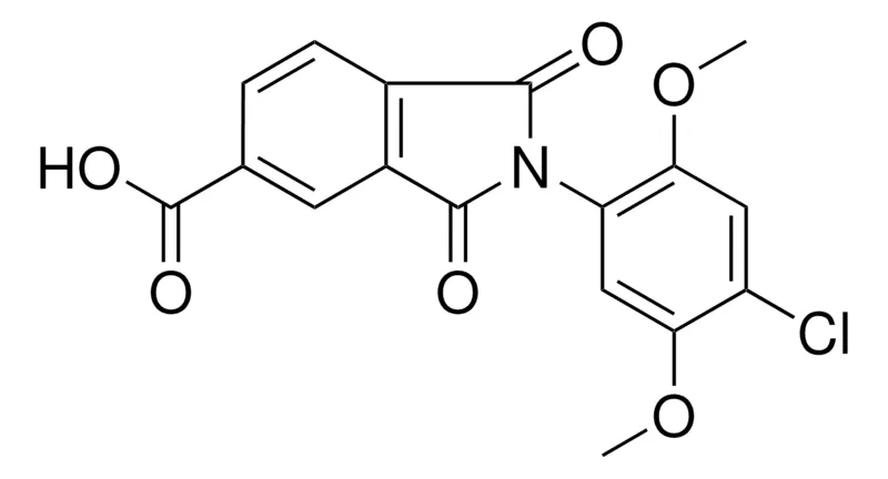 Sigma-Aldrich 2-(4-CL-2,5-DIMETHOXY-PH)-1,3-DIOXO-2,3-DIHYDRO-1H-ISOINDOLE-5-CARBOXYLIC ACID,AldrichCPR