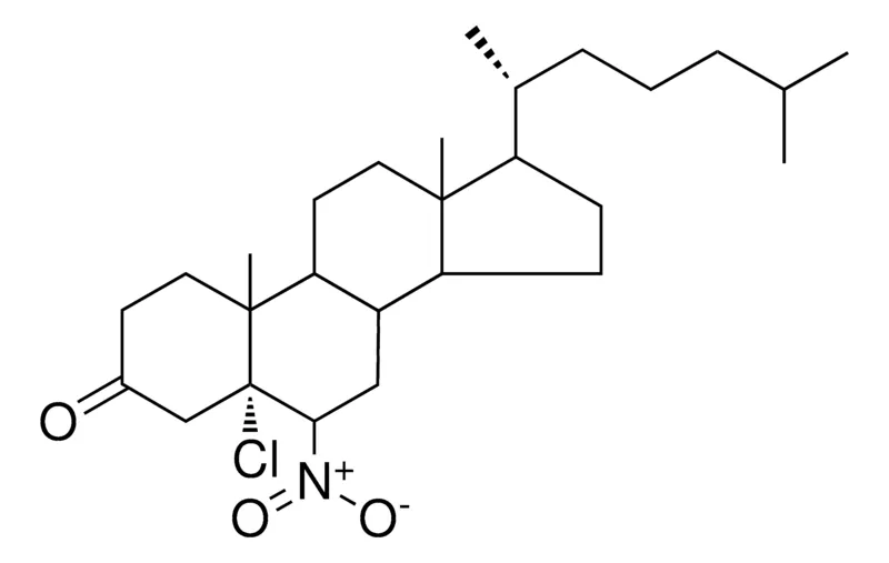 Sigma-Aldrich 5-CHLORO-6-BETA-NITRO-5-ALPHA-CHOLESTAN-3-ONE,AldrichCPR