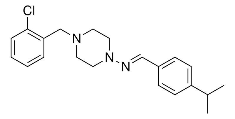 Sigma-Aldrich (4-(2-CHLORO-BENZYL)-PIPERAZIN-1-YL)-(4-ISOPROPYL-BENZYLIDENE)-AMINE,AldrichCPR
