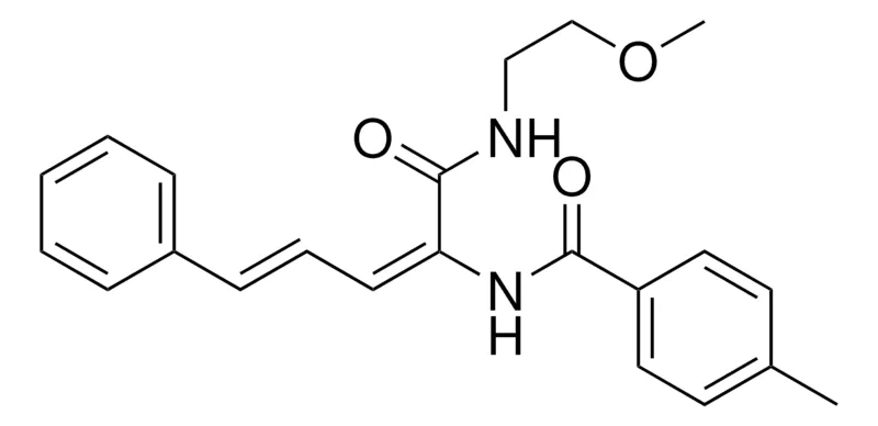 Sigma-Aldrich N-(1-(2-METHOXY-ETHYLCARBAMOYL)-4-PHENYL-BUTA-1,3-DIENYL)-4-METHYL-BENZAMIDE,AldrichCPR
