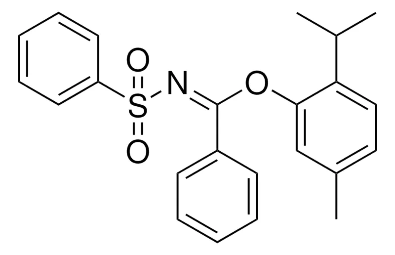 Sigma-Aldrich N-((2-ISOPROPYL-5-METHYL-PHENOXY)-PHENYL-METHYLENE)-BENZENESULFONAMIDE,AldrichCPR