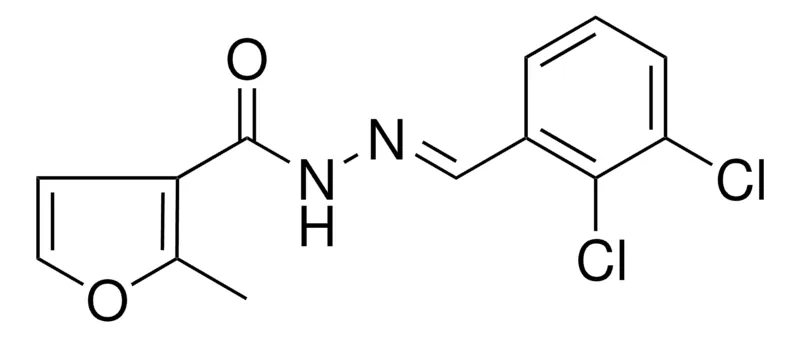 Sigma-Aldrich 2-METHYL-FURAN-3-CARBOXYLIC ACID (2,3-DICHLORO-BENZYLIDENE)-HYDRAZIDE,AldrichCPR
