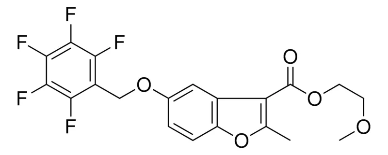 Sigma-Aldrich 2-ME-5-(2,3,4,5,6-PENTA-F-BENZYLOXY)-BENZOFURAN-3-CARBOXYLIC ACID 2-MEO-ET ESTER,AldrichCPR