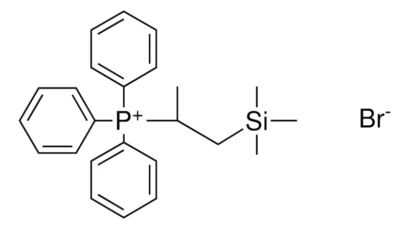 Sigma-Aldrich (1-METHYL-2-TRIMETHYLSILANYL-ETHYL)-TRIPHENYL-PHOSPHONIUM, BROMIDE,AldrichCPR