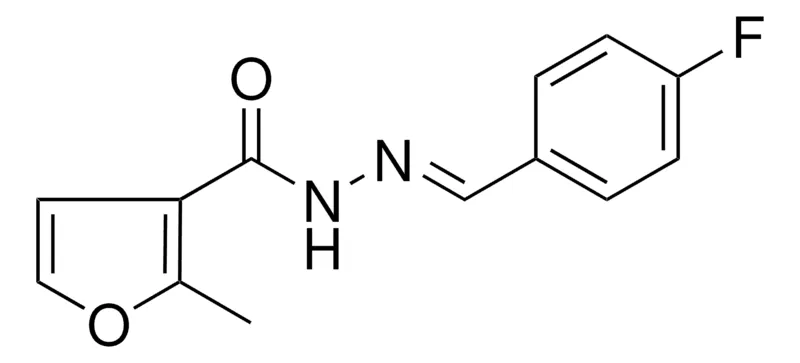 Sigma-Aldrich 2-METHYL-FURAN-3-CARBOXYLIC ACID (4-FLUORO-BENZYLIDENE)-HYDRAZIDE,AldrichCPR