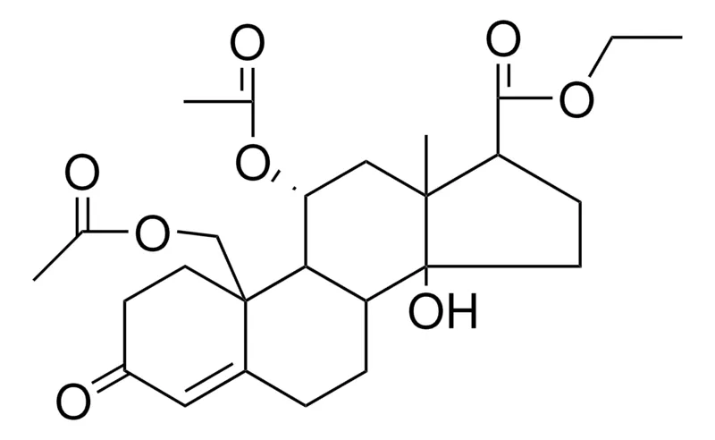 Sigma-Aldrich ET 11-ALPHA,19-DIACETOXY-14-HO-3-OXO-14-BETA-ANDROST-4-ENE-17-BETA-CARBOXYLATE,AldrichCPR