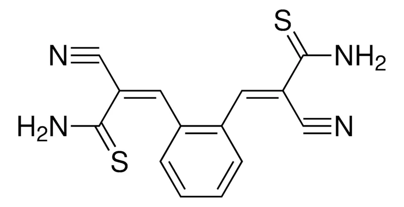 Sigma-Aldrich 2-CYANO-3-(2-(2-CYANO-2-THIOCARBAMOYL-VINYL)-PHENYL)-THIOACRYLAMIDE,AldrichCPR