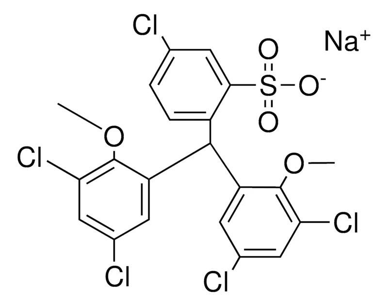 Sigma-Aldrich A,A-BIS-(3,5-DICHLORO-2-METHOXYPHENYL)-O-TOLUENESULFONIC ACID, NA SALT,AldrichCPR