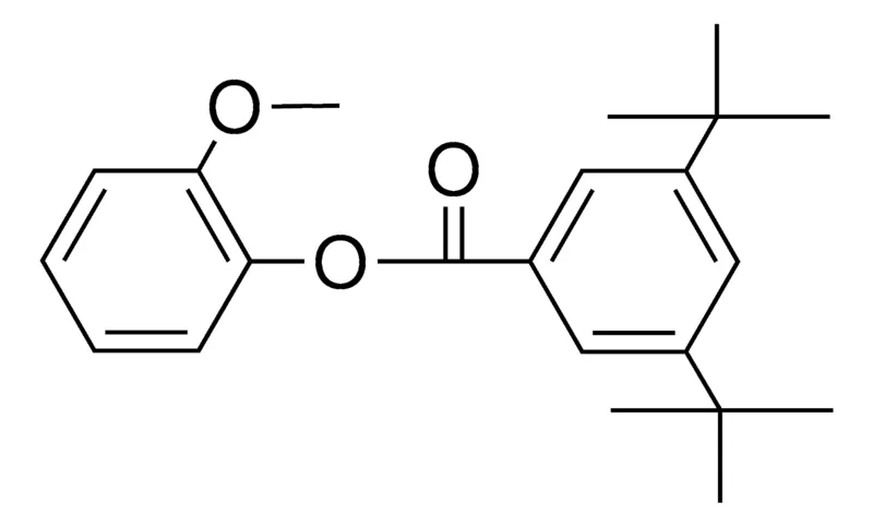 Sigma-Aldrich 3,5-DI-TERT-BUTYL-BENZOIC ACID 2-METHOXY-PHENYL ESTER,AldrichCPR
