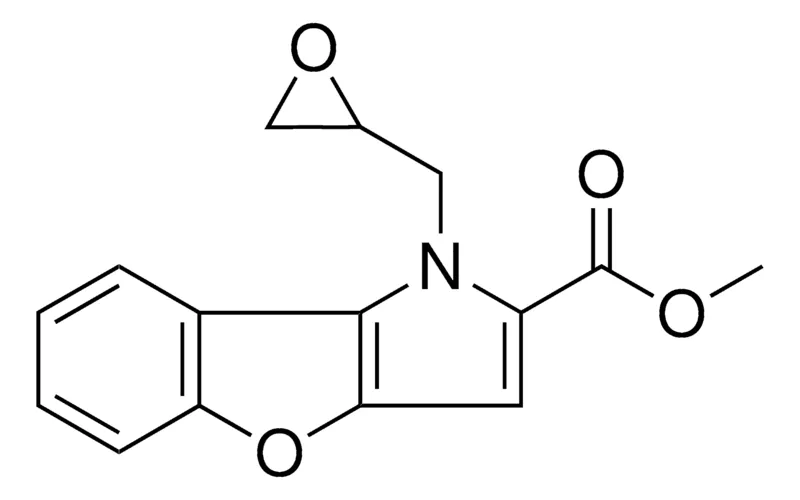 Sigma-Aldrich METHYL 1-(2-OXIRANYLMETHYL)-1H-(1)BENZOFURO(3,2-B)PYRROLE-2-CARBOXYLATE,AldrichCPR