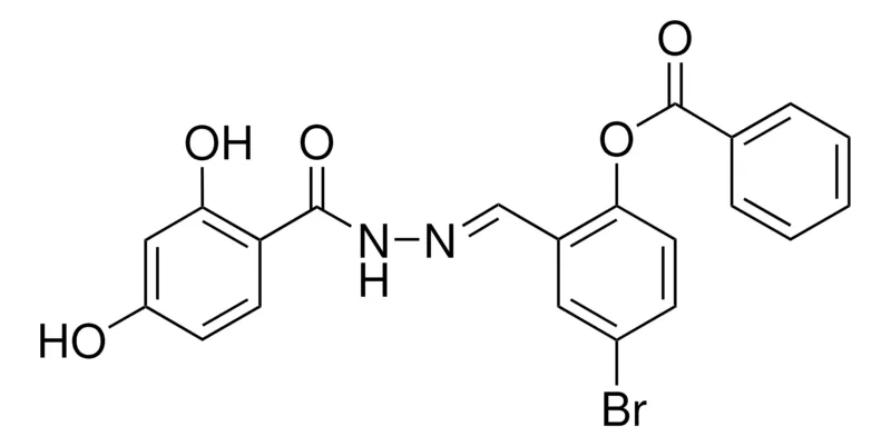 Sigma-Aldrich 4-BROMO-2-(2-(2,4-DIHYDROXYBENZOYL)CARBOHYDRAZONOYL)PHENYL BENZOATE,AldrichCPR