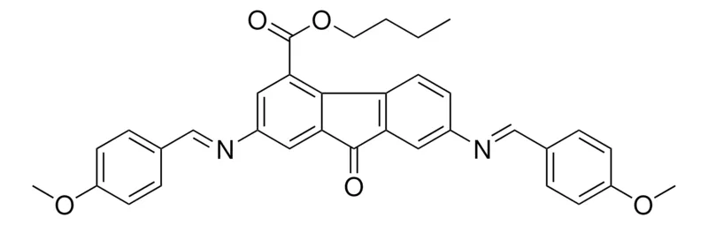 Sigma-Aldrich 2,7-BIS-((4-MEO-BENZYLIDENE)-AMINO)-9-OXO-9H-FLUORENE-4-CARBOXYLIC ACID BU ESTER,AldrichCPR