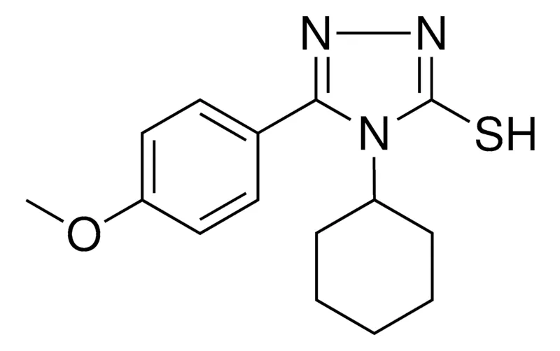 Sigma-Aldrich 4-CYCLOHEXYL-5-(4-METHOXY-PHENYL)-4H-(1,2,4)TRIAZOLE-3-THIOL,AldrichCPR