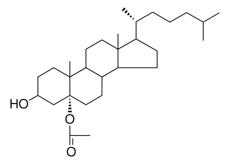 Sigma-Aldrich 3-HYDROXY-5-ALPHA-CHOLESTAN-5-YL ACETATE,AldrichCPR