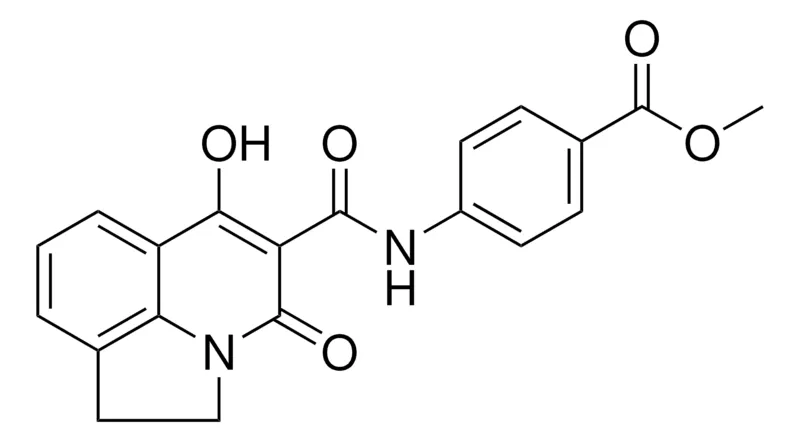 Sigma-Aldrich METHYL 4-{[(6-HYDROXY-4-OXO-1,2-DIHYDRO-4H-PYRROLO[3,2,1-IJ]QUINOLIN-5-YL)CARBONYL]AMINO}BENZOATE，AldrichCPR