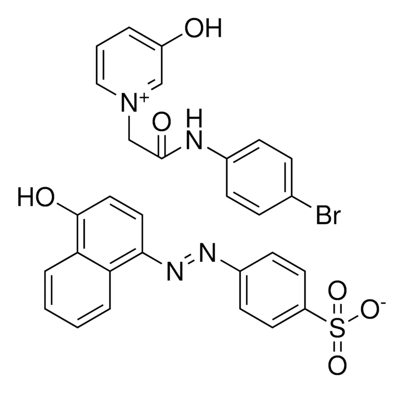 Sigma-Aldrich 1-[2-(4-BROMOANILINO)-2-OXOETHYL]-3-HYDROXYPYRIDINIUM 4-[(E)-(4-HYDROXY-1-NAPHTHYL)DIAZENYL]BENZENESULFONATE，AldrichCPR