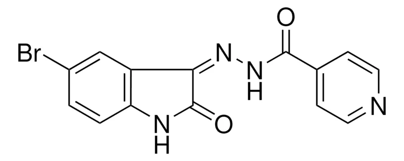 Sigma-Aldrich ISONICOTINIC ACID (5-BROMO-2-OXO-1,2-DIHYDRO-INDOL-3-YLIDENE)-HYDRAZIDE,AldrichCPR