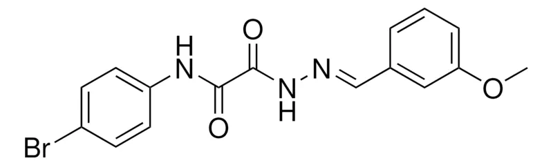 Sigma-Aldrich N-(4-BROMOPHENYL)-2-(2-(3-METHOXYBENZYLIDENE)HYDRAZINO)-2-OXOACETAMIDE,AldrichCPR