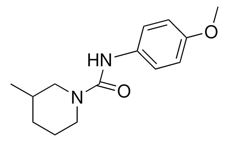 Sigma-Aldrich 1-(N-(4-METHOXYPHENYL)CARBAMOYL)-3-METHYLPIPERIDINE,AldrichCPR