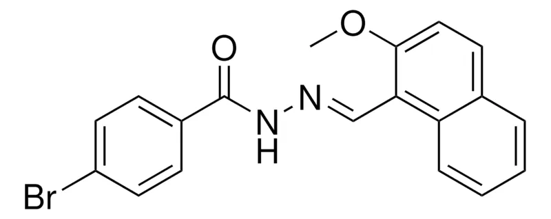 Sigma-Aldrich 4-BROMO-BENZOIC ACID (2-METHOXY-NAPHTHALEN-1-YLMETHYLENE)-HYDRAZIDE,AldrichCPR