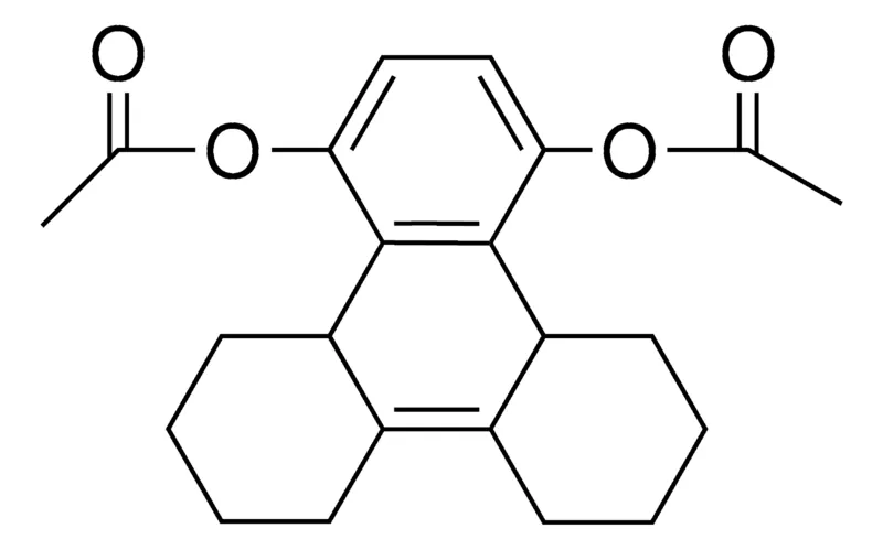 Sigma-Aldrich ACETIC ACID 4-ACETOXY-4B,5,6,7,8,9,10,11,12,12A-DECAHYDRO-TRIPHENYLEN-1-YL ESTER,AldrichCPR