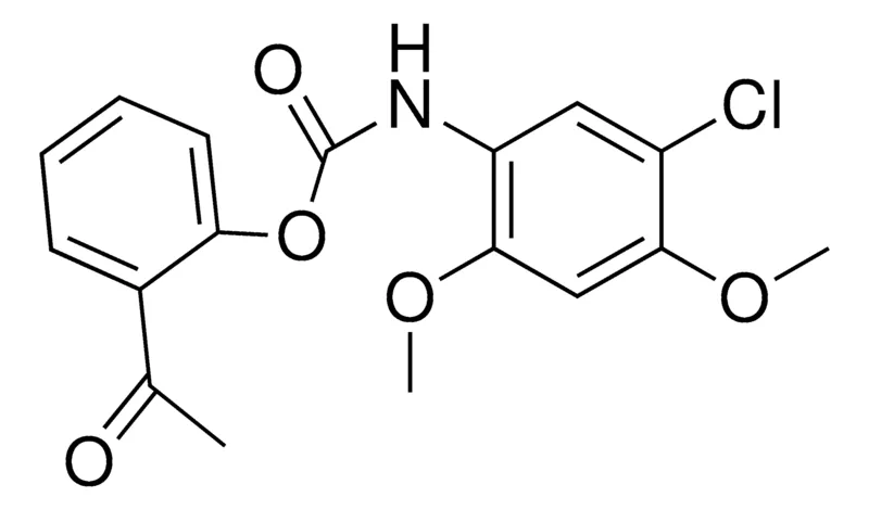 Sigma-Aldrich 2-ACETYLPHENYL N-(5-CHLORO-2,4-DIMETHOXYPHENYL)CARBAMATE，AldrichCPR
