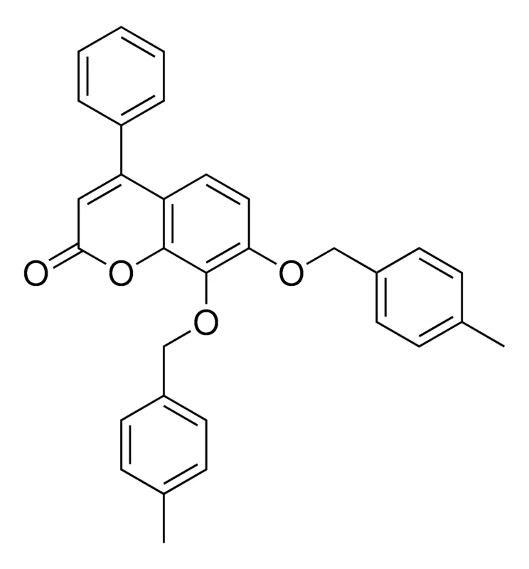 Sigma-Aldrich 7,8-BIS-(4-METHYL-BENZYLOXY)-4-PHENYL-CHROMEN-2-ONE,AldrichCPR