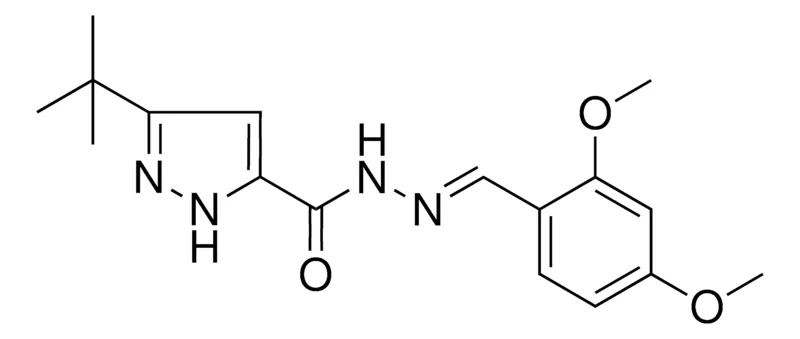 Sigma-Aldrich 5-TERT-BUTYL-2H-PYRAZOLE-3-CARBOXYLIC ACID (2,4-DIMETHOXY-BENZYLIDENE)-HYDRAZIDE，AldrichCPR