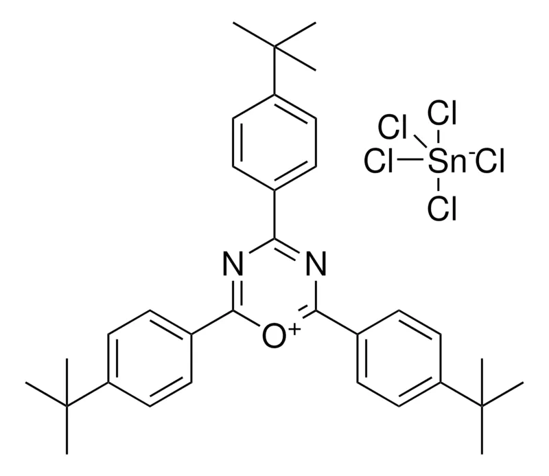 Sigma-Aldrich 2,4,6-TRIS(4-TERT-BUTYLPHENYL)-1,3,5-OXADIAZIN-1-IUM PENTACHLOROSTANNATE(1-),AldrichCPR