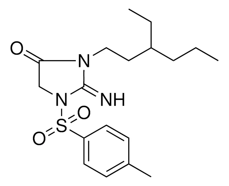 Sigma-Aldrich 3-(3-ETHYL-HEXYL)-2-IMINO-1-(TOLUENE-4-SULFONYL)-IMIDAZOLIDIN-4-ONE,AldrichCPR