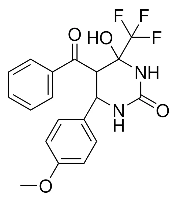 Sigma-Aldrich 5-BENZOYL-4-HO-6-(4-METHOXY-PH)-4-(TRIFLUOROMETHYL)TETRAHYDRO-2(1H)-PYRIMIDINONE,AldrichCPR