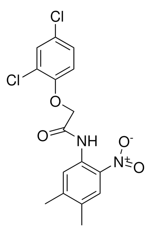 Sigma-Aldrich N-(4,5-DIMETHYL-2-NITROPHENYL)-2-(2,4-DICHLOROPHENOXY)ACETAMIDE,AldrichCPR