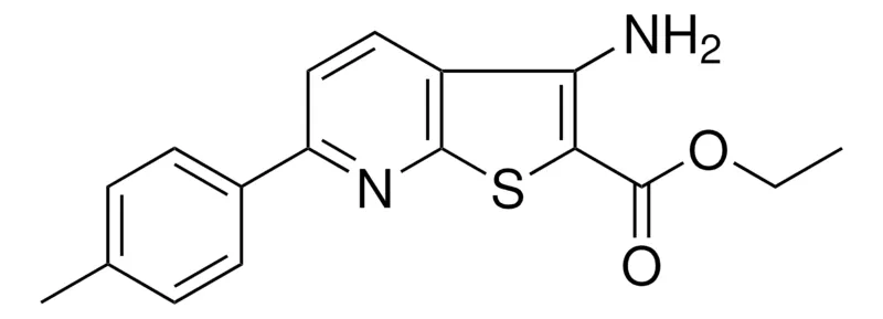 Sigma-Aldrich ETHYL 3-AMINO-6-(4-METHYLPHENYL)THIENO(2,3-B)PYRIDINE-2-CARBOXYLATE,AldrichCPR